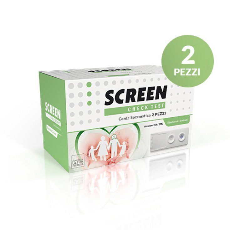 Screen Pharma Test Conteo de espermatozoides 2 piezas