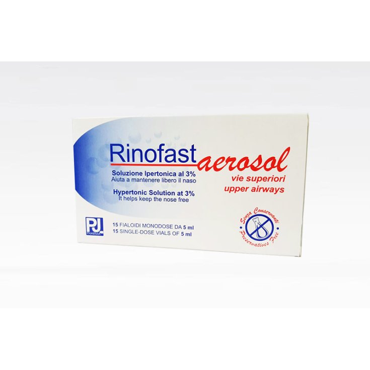 Pj Pharma Rinofast Aerosol 15 Frascos De 5ml