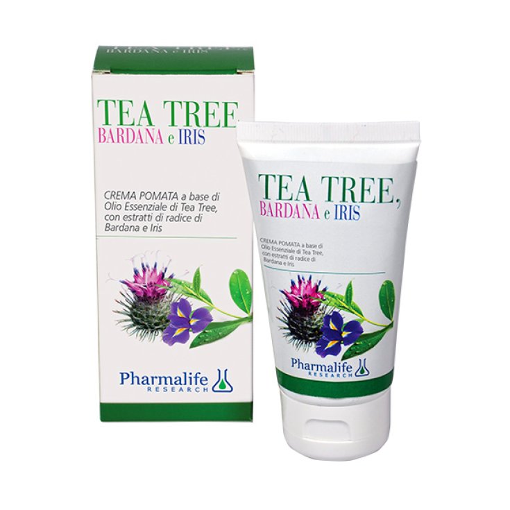 Pharmalife Bardana & Iris Tea Tree Pomada Crema 75ml