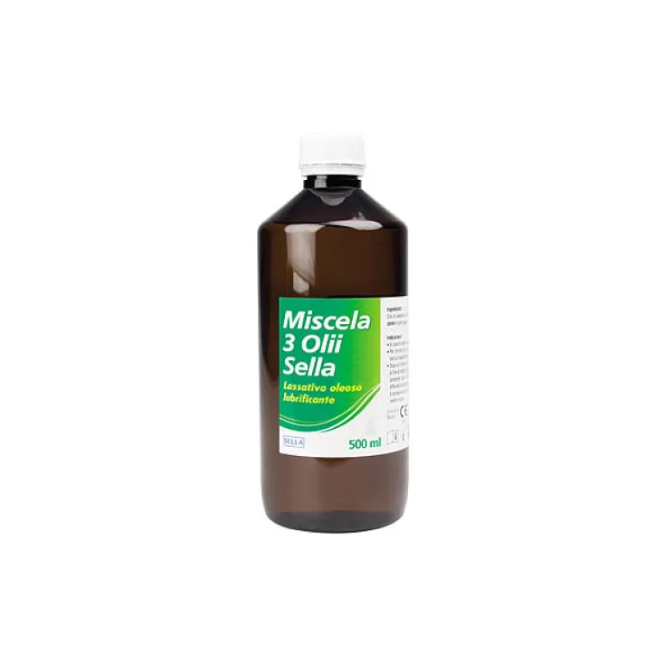 Sella Mezcla Tres Aceites Laxante Lubricante Graso 500ml