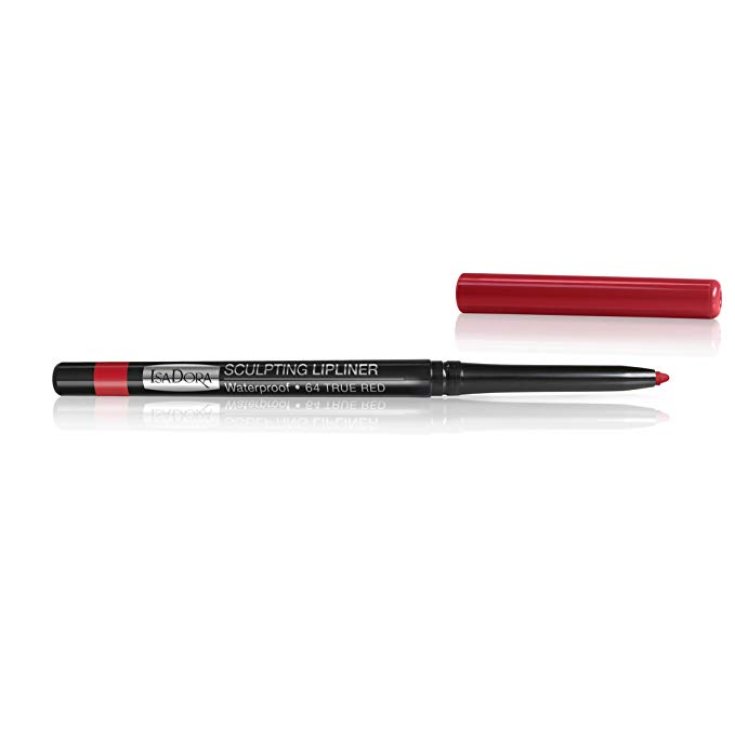 Isadora Sculpting Lipliner Lápiz labial a prueba de agua 64 True Red