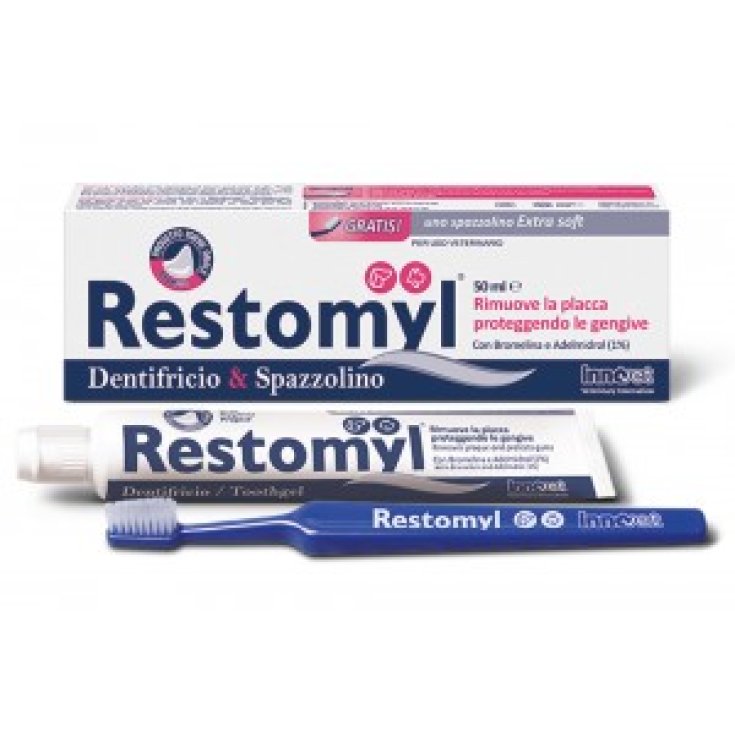 Restomyl Pasta de dientes y cepillo de dientes 50ml