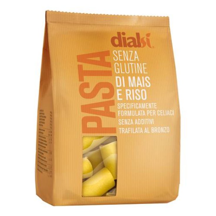 Dialsi Pasta Maíz Y Arroz Sin Gluten Formato Paccheri 250g