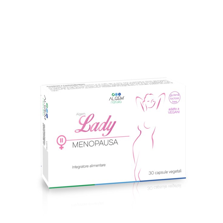 Algem Natura Lady Menopausia Complemento Alimenticio 30 Cápsulas