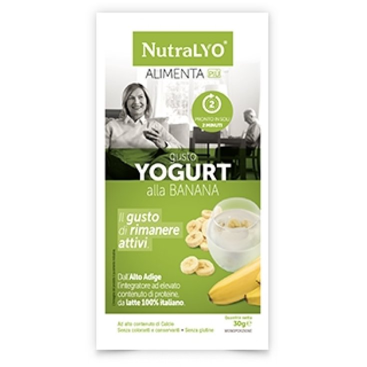 NutraLYO® Feeds More Banana Protein Yogurt Suplemento Alimenticio 30g