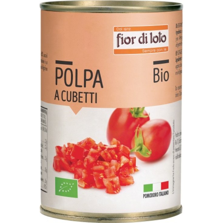 Fior Di Loto Pulpa De Tomate Ecológico En Dados 400g