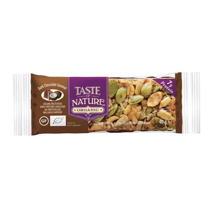 Taste Of Nature Barrita De Chocolate Con Coco Ecológico 40g