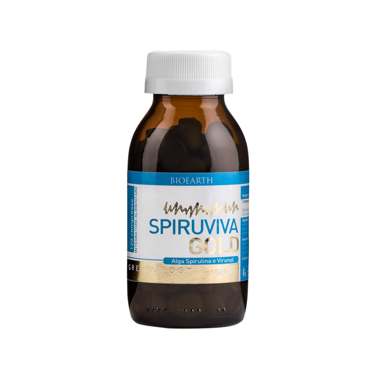 Biohearth Spiruviva Gold Complemento Alimenticio 120 Comprimidos