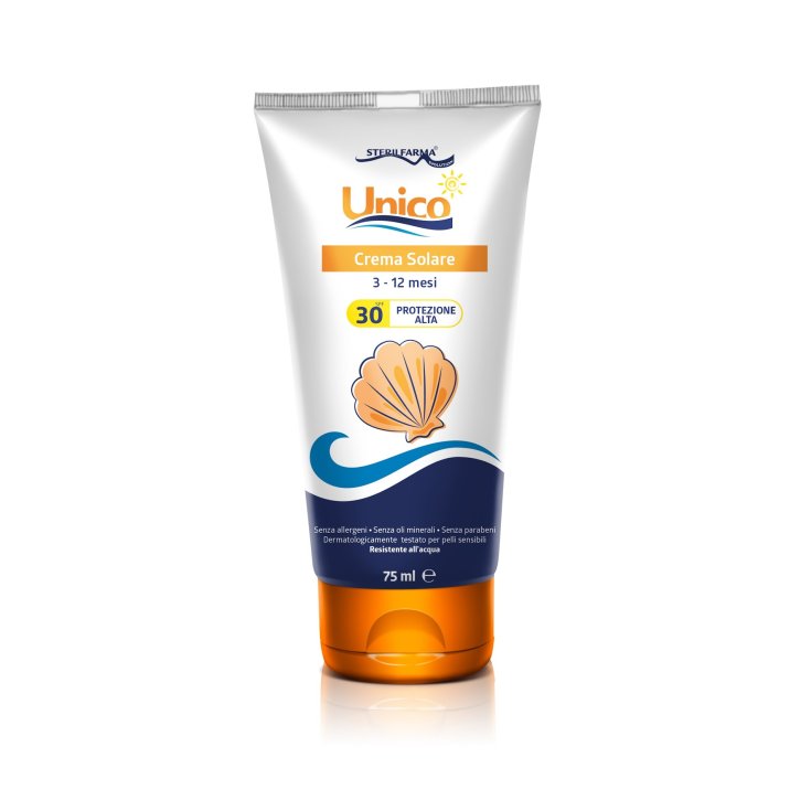 Sterilfarma® Unico Crema Solar 3-12 Meses Protección Alta Spf 30+ 75ml