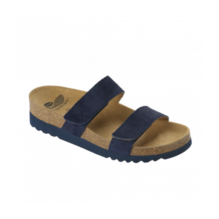 Scholl Lusaka Zapatilla Mujer Plantilla Bioprint Color Azul Marino Talla 39