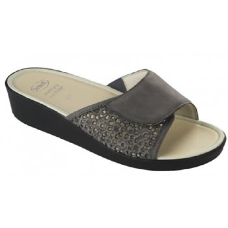 Scholl Yona Pantuflas Mujer Memory Cushion Plantilla Color Gris Talla 36