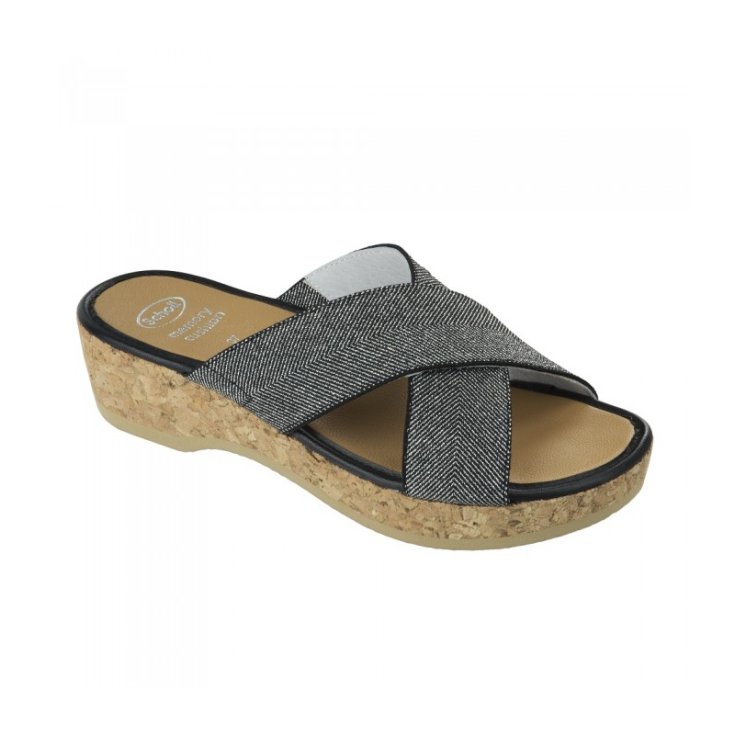 Sandalia Mujer Scholl Tansy Memory Cojín Color Plata Talla 36