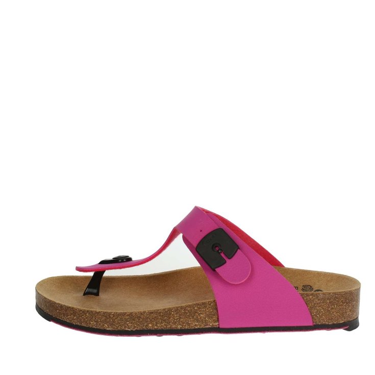 Dr. Scholl® Spikey SS5 Chanclas Mujer Plantilla Bioprint® Color Fucsia / Negro Talla 38