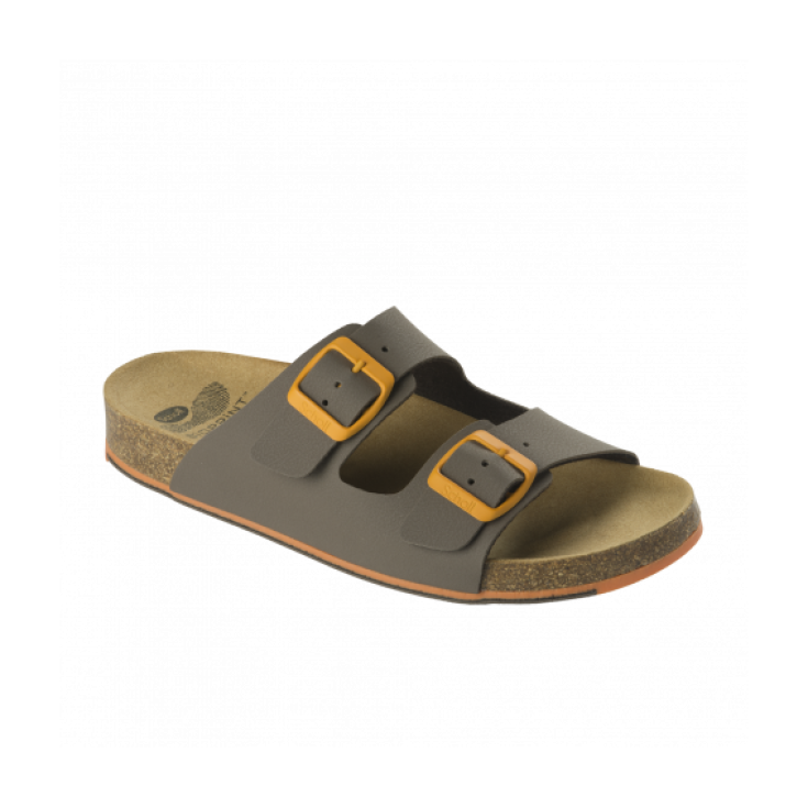 Scholl Spikey SS 6 Mujer Zapatilla Bioprint Plantilla Marrón / Naranja Talla 40