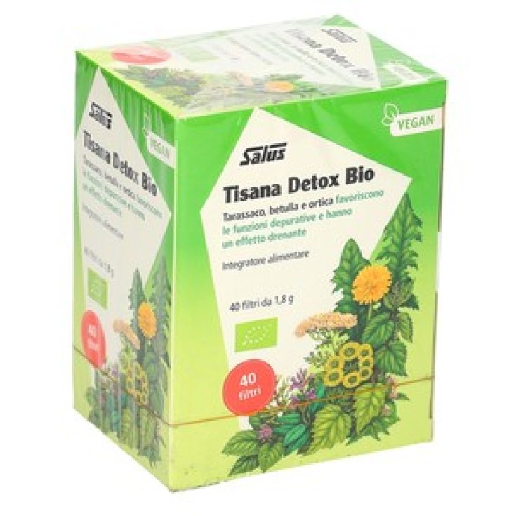 Salus Tisana Detox Bio Complemento Alimenticio 40 Filtros 72g