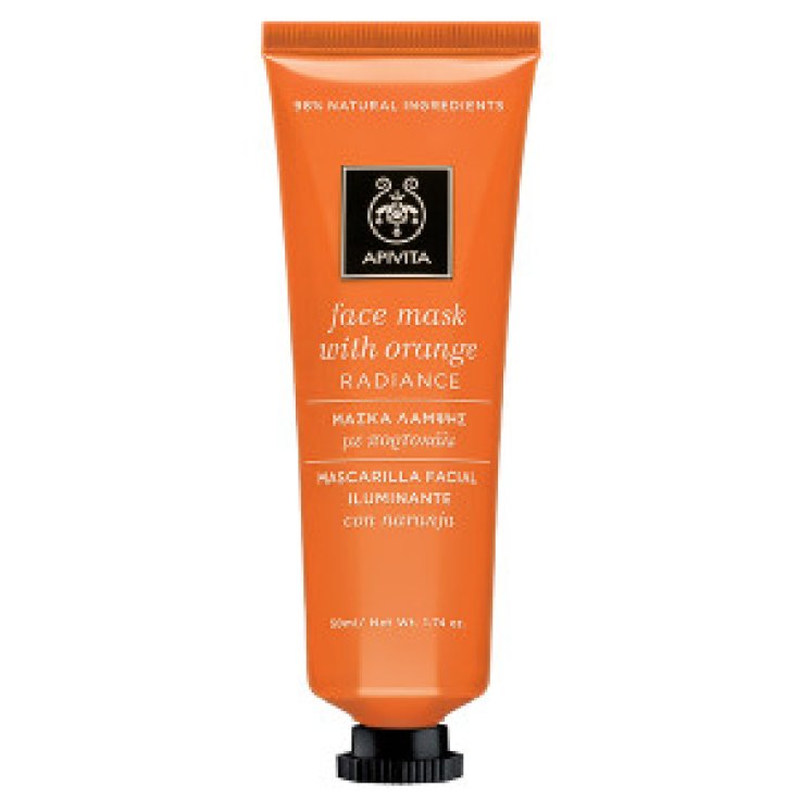 Apivita Mascarilla Resplandor Con Naranja 50ml