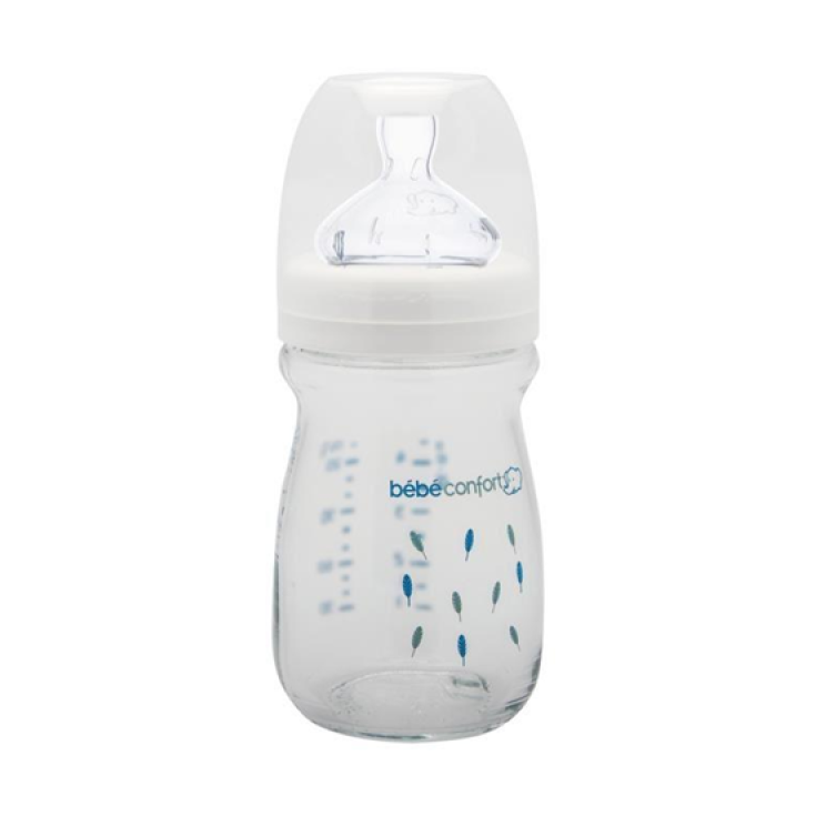 Bebe Confort Biberón Cristal Resistente Al Calor 130ml Talla 0