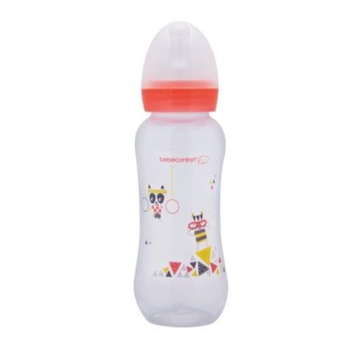 Bebe Confort Biberón Clásico Cuello Estándar en PP 240ml Talla 1 Sport Fantasy