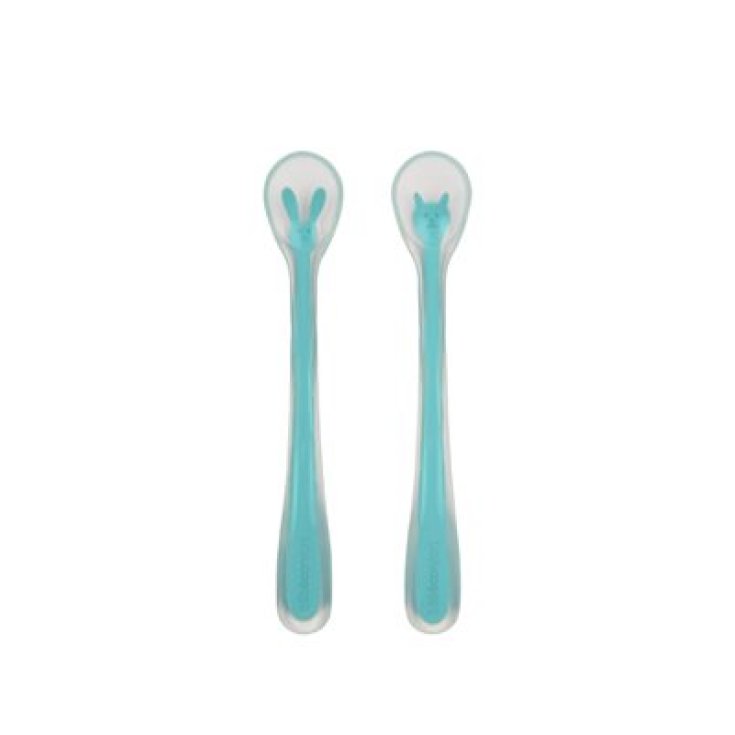 Bebe Confort Cucharas Silicona Talla 2 - 2 Cucharas