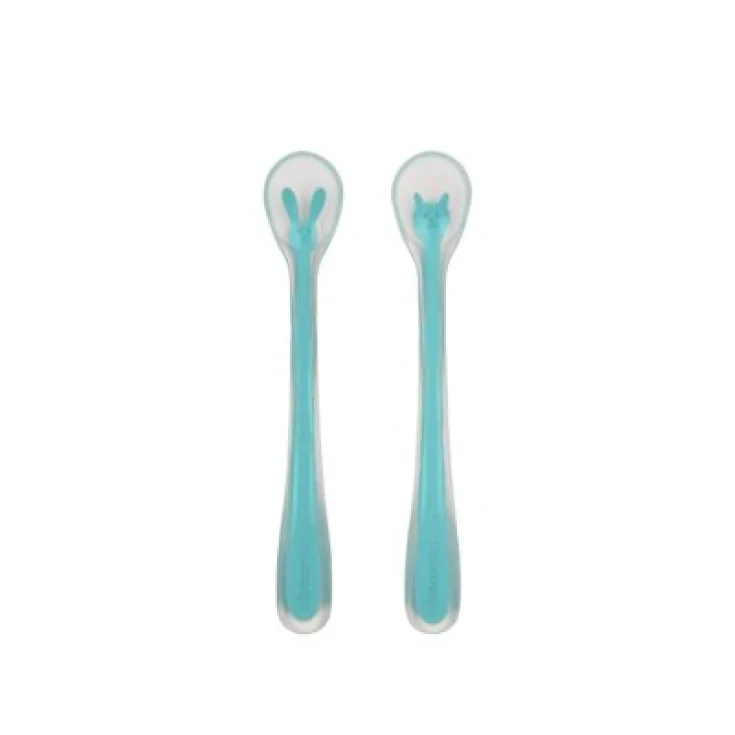Bebe Confort Cucharas Silicona Talla 2 - 2 Cucharas