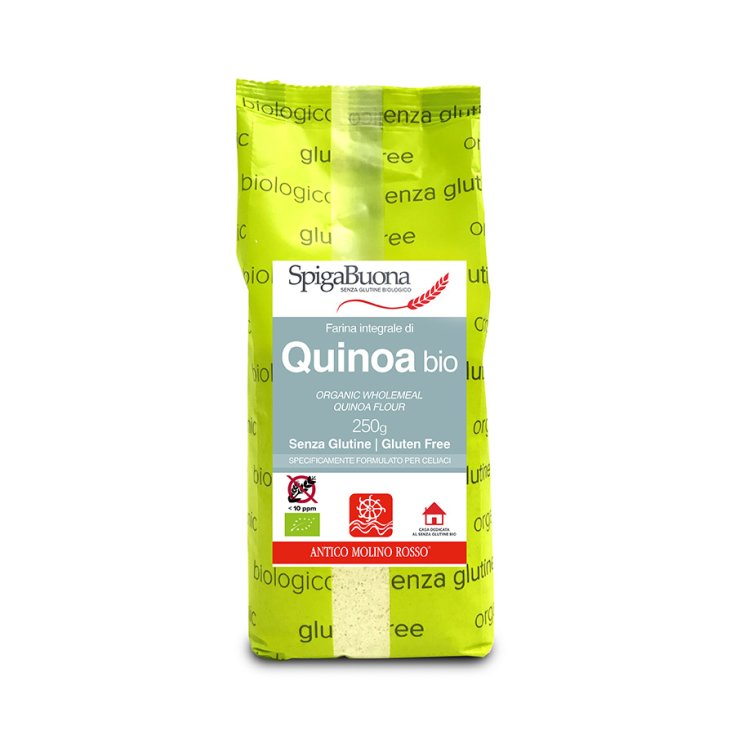 SpigaBuona Harina de Quinoa Integral Ecológica Sin Gluten 250g