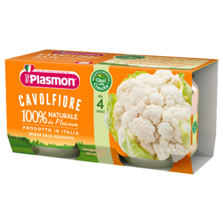 Plasmon Homogeneizado Con Coliflor 2x80g