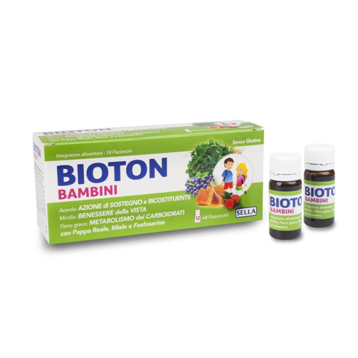 Sella Bioton Kids Complemento Alimenticio 14 Viales