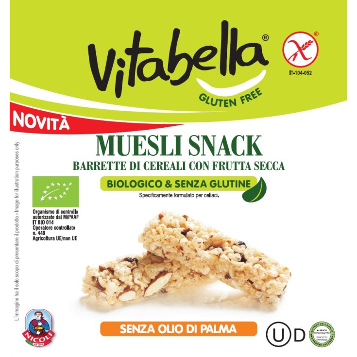 Vitabella Barrita De Cereales Y Frutas Sin Gluten 129g