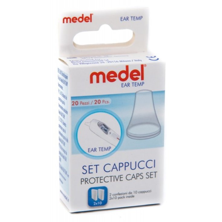 Juego de tapas protectoras para termómetro de temperatura del oído Medel®, 20 piezas
