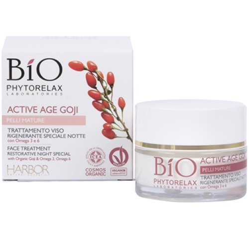 Bio Phytorelax Goji Nachtcreme – Stärkende Anti-Aging Pflege Für Glatte, Erfrischte Haut