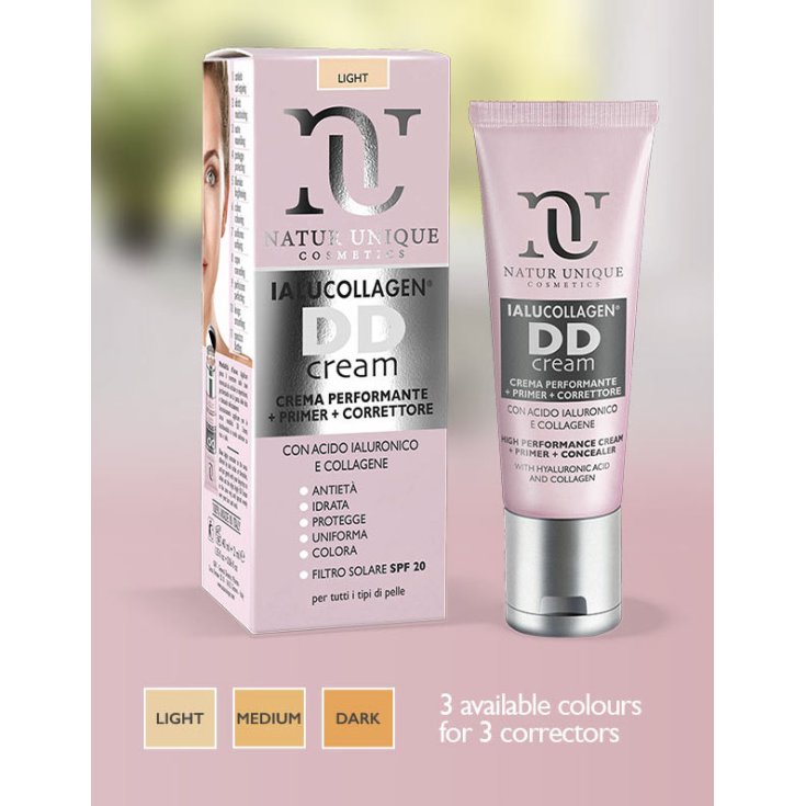 Natur Unique Cosmetics Dd Crema Color Claro 40ml + Corrector 2ml