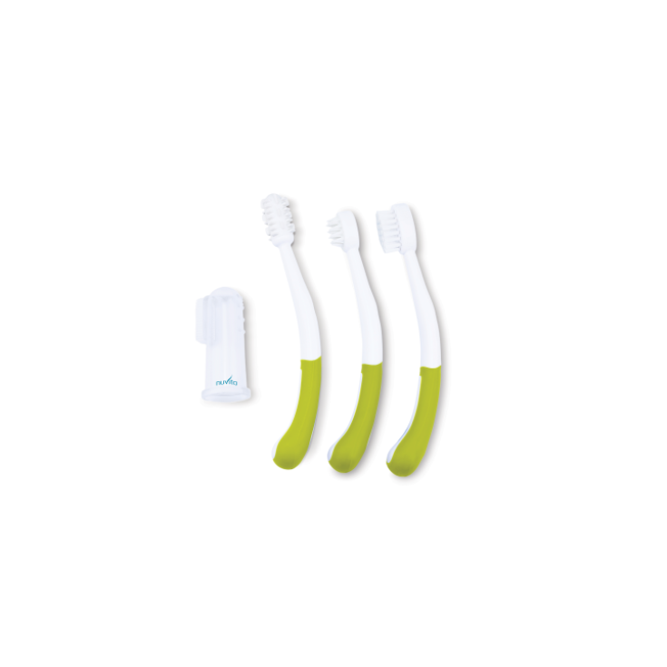 Kit Higiene Dental Verde Nuvita