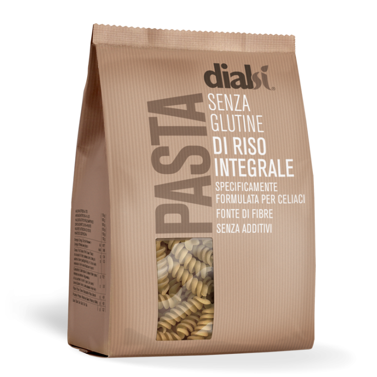 Dialsì® Pasta Arroz Integral Sin Gluten Fusilli Formato 400g
