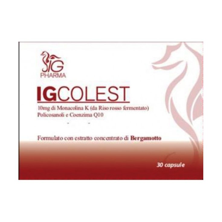 IGcolest Complemento Alimenticio 30 Cápsulas