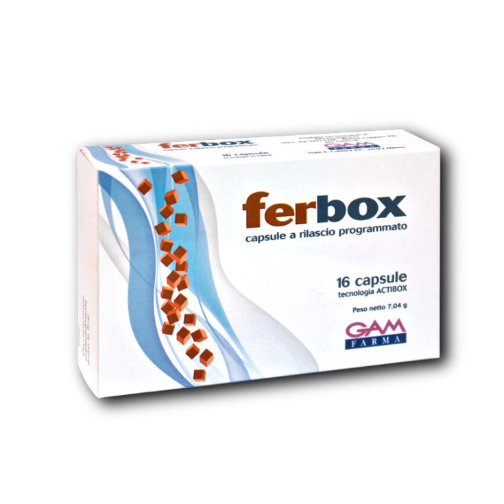 Gam Farma Ferbox Complemento Alimenticio 16 Cápsulas