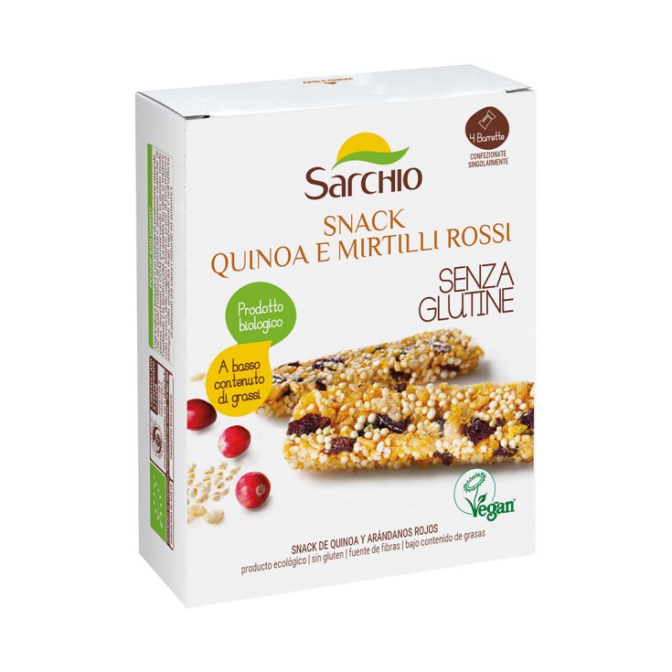 Sarchio Barritas Snacks Quinua y Arandanos 20g