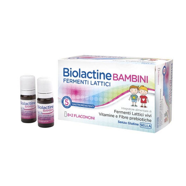 Sella Biolactine Fermentos Lácticos Infantiles 10 Viales de 8ml