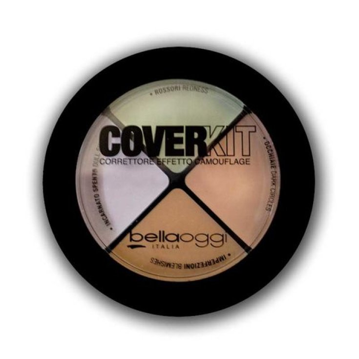 Corrector de efecto de camuflaje de Bellaoggi Cover Kit para color de piel medio / oscuro 002