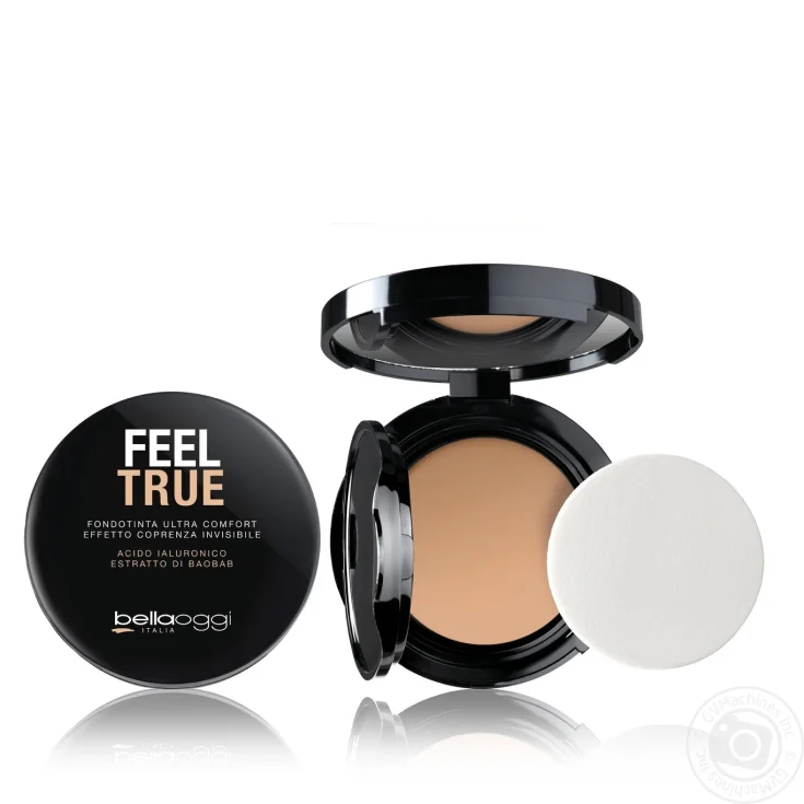 Bellaoggi Feel True Base de maquillaje compacta Almendra 003