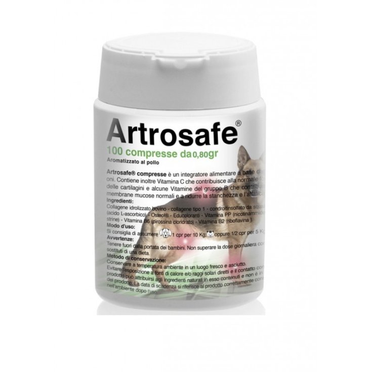 Farmasafe Artrosafe Suplemento Para Animales 100 Comprimidos