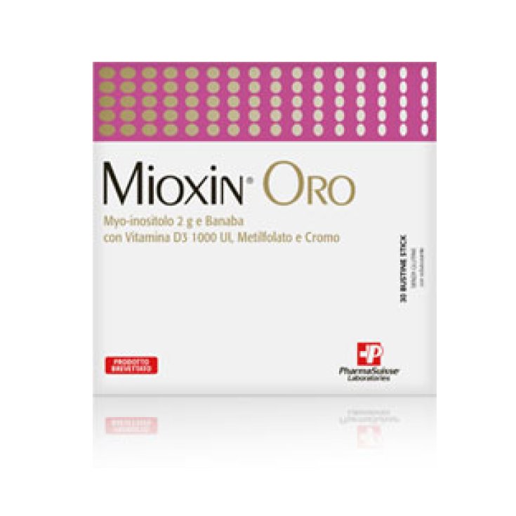Laboratorios Pharmasuisse Complemento Alimenticio Mioxin Oro 30 Sobres Stick