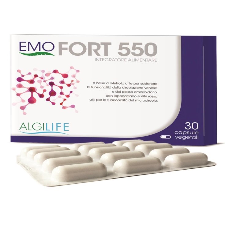 Algilife Emofort 550 Complemento Alimenticio 30 Cápsulas