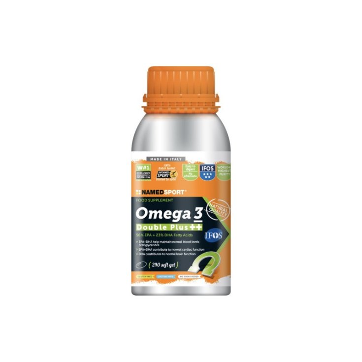 Named Omega 3 Double Plus++ Complemento Alimenticio 240 Cápsulas