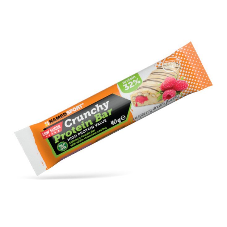 Named Sport Crunchy Protein Bar Raspberry Dream Bar 40g