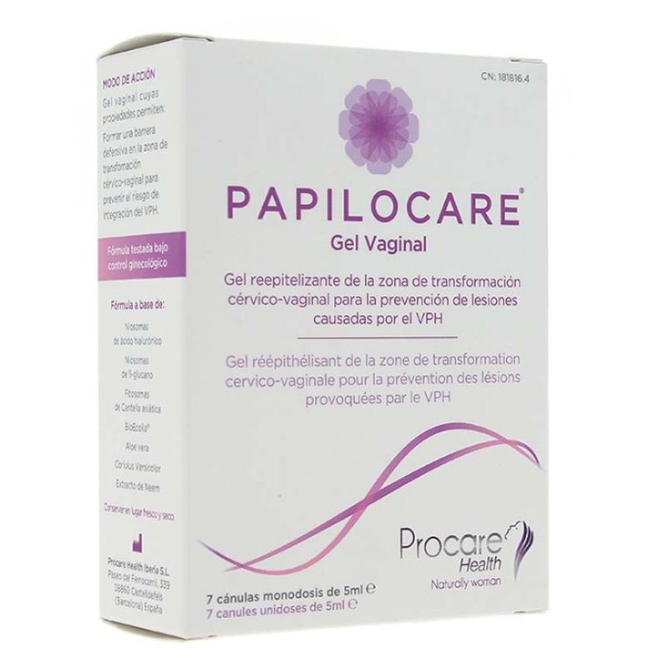 Shionogi Papilocare Gel Vaginal 7x5ml