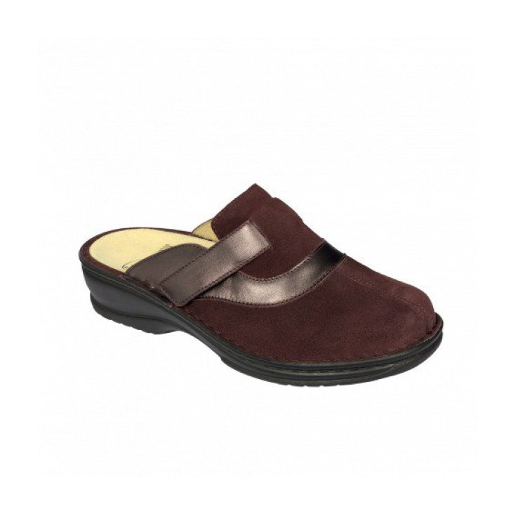 Scholl Ulrica Pantuflas Mujer Bioprint Color Vino Oscuro Talla 36