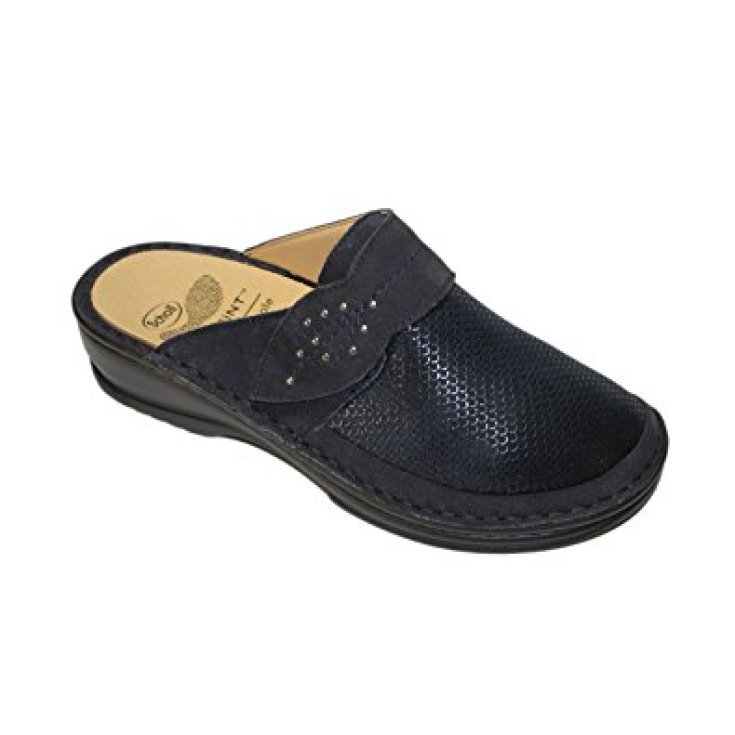 Scholl Isaura Pantuflas Mujer Plantilla Extraible Color Azul Marino Talla 37