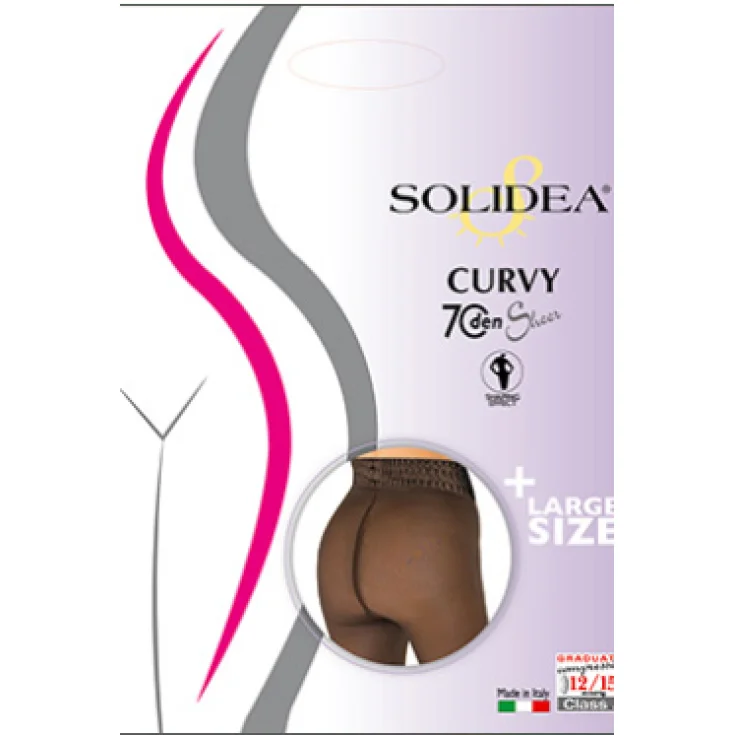 Solidea Curvy 70 Sheer Color X030 Azul Marino Talla 3 ML/XL