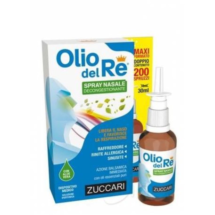 Zuccari Olio Del Re Spray Nasal Descongestionante 30ml