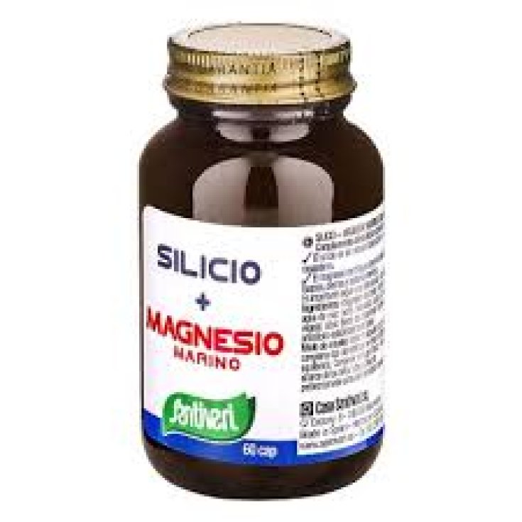 Complemento Alimenticio Silicio + Magnesio Marino 60 Cápsulas